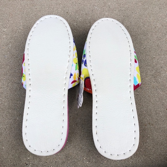 NWT Dayso Happy Flower Slippers - Picture 7 of 8